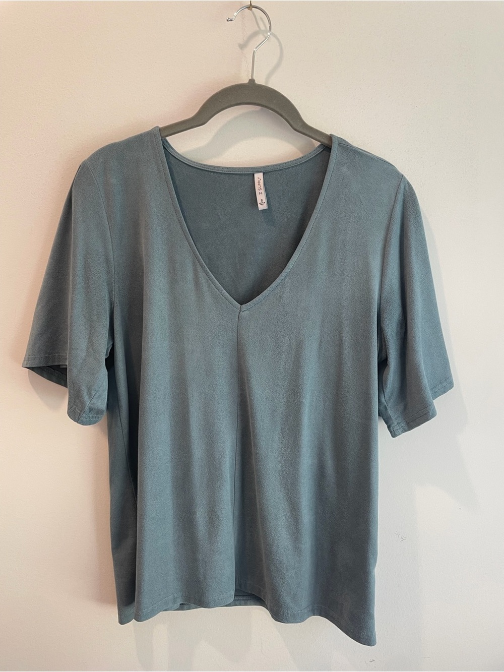 A Supply V-Neck Short Sleeve Top